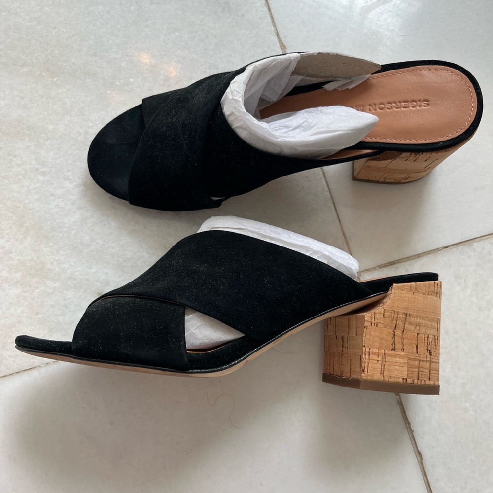 Suede Open Toe Sandals - image 2